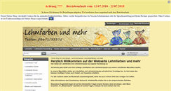 Desktop Screenshot of lehmfarben.com